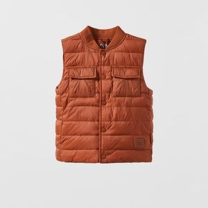 Zara Gusseted Puffer Vest